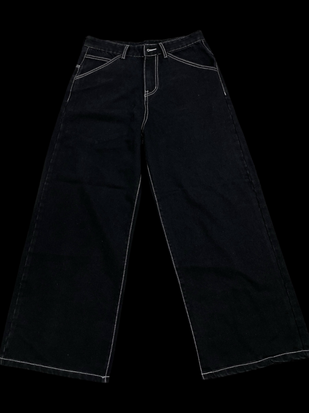 Contrast Stitch Denim